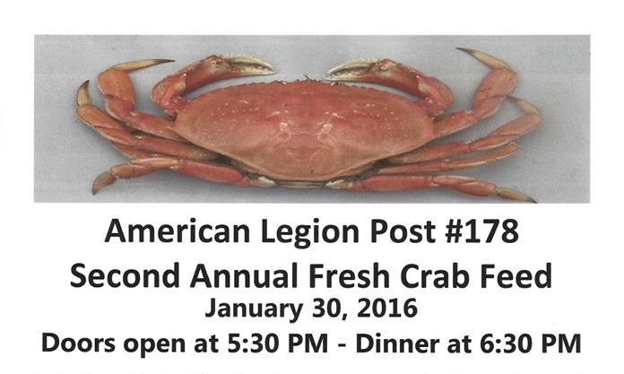 American legion crab feed, blog provided by Ralene Nelson, Rio Vista Realtor